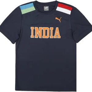 Puma Boy's Printed Regular Fit T-Shirt